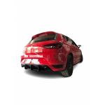 Seat Leon (2012 - 2016) FR Style Ps Style Arka Tampon Flapları (Plastik)